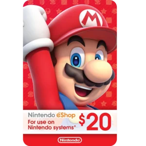 Nintendo eShop Cards $20 (USA)