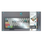 Space Star Tri-Mode Gaming Keyboard Cream Yellow
