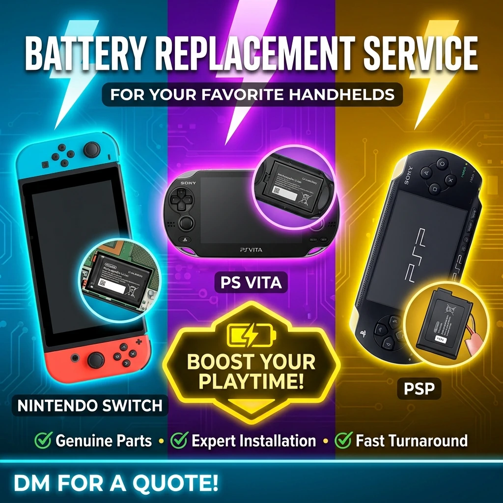 battery console repair