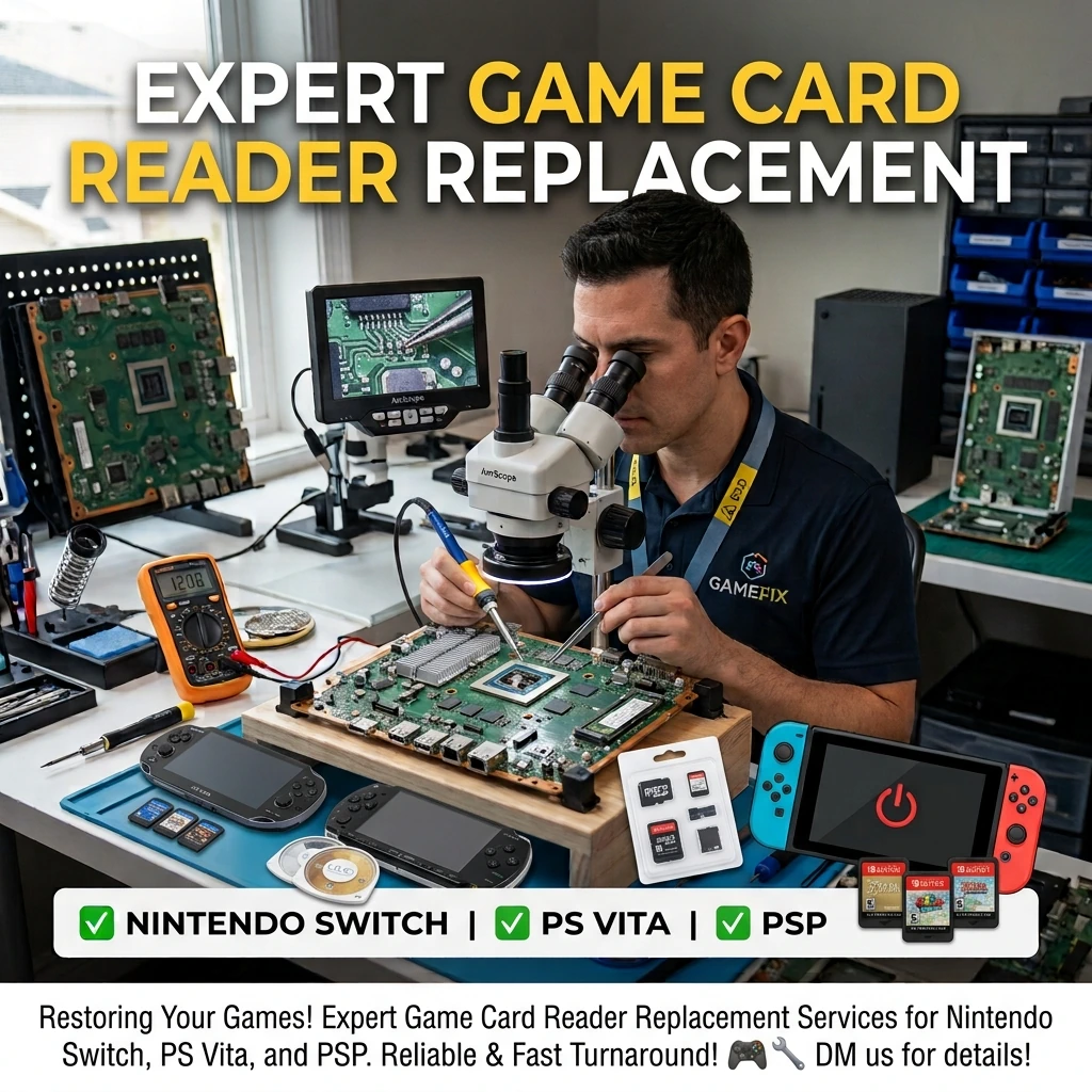 Game Card Reader Replacement