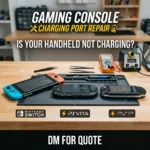 Game Console Charging Port Repair