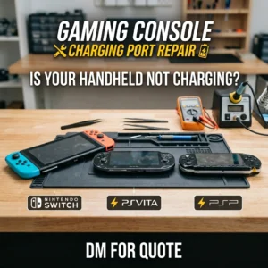 Game Console Charging Port Repair
