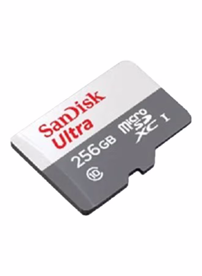 SanDisk 256GB Ultra microSDXC UHS 1 Card 100MB/s Grey - Image 2