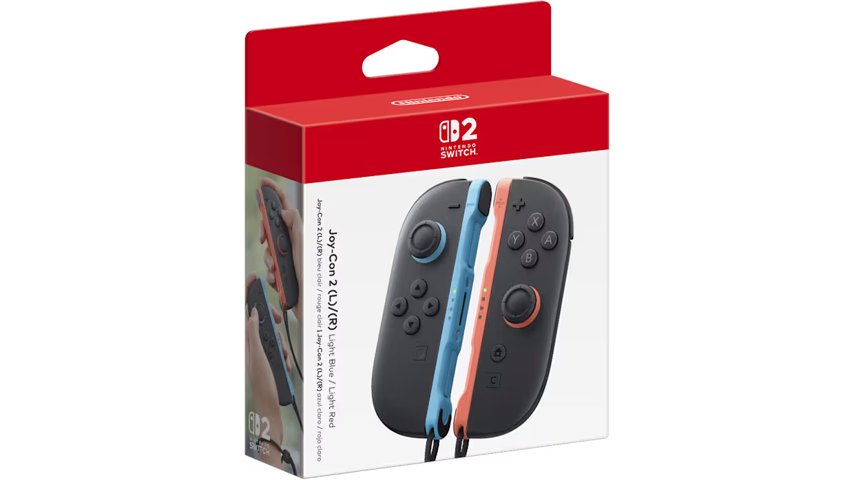 Joy-Con™ 2 (L)/(R) Light Blue/Light Red