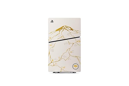 Sony PlayStation 5 Slim Disc Console - Ghost of Yōtei Gold Limited Edition Bundle - Image 3
