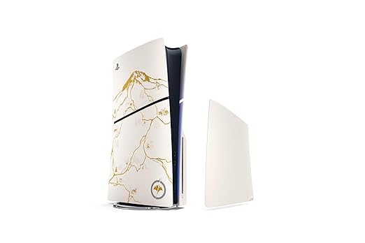 Sony PlayStation 5 Slim Disc Console - Ghost of Yōtei Gold Limited Edition Bundle - Image 5