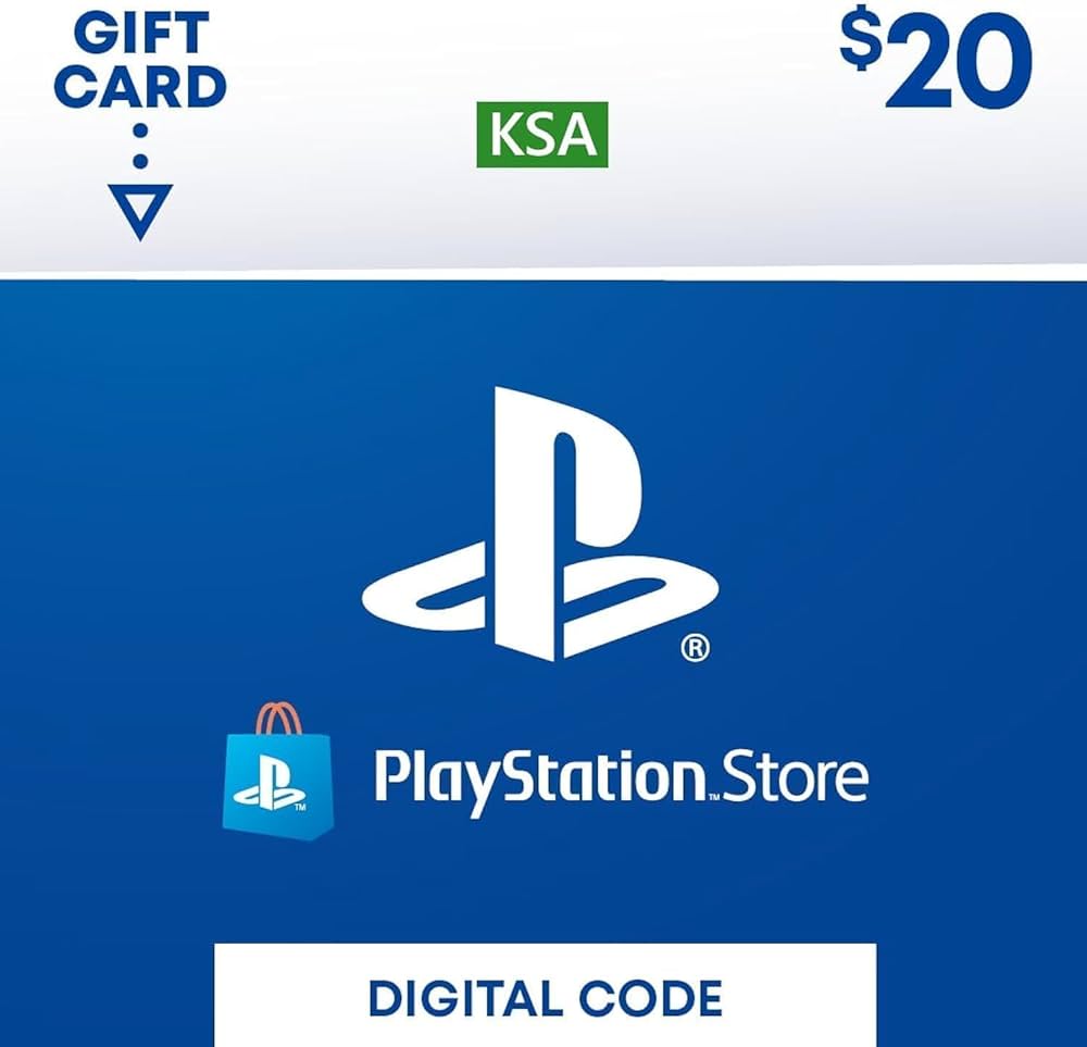PlayStation Network Card $20 (Saudi)