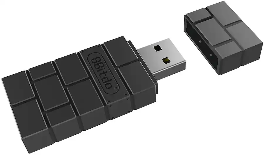 8BitDo Wireless USB Adapter Grey - Image 4