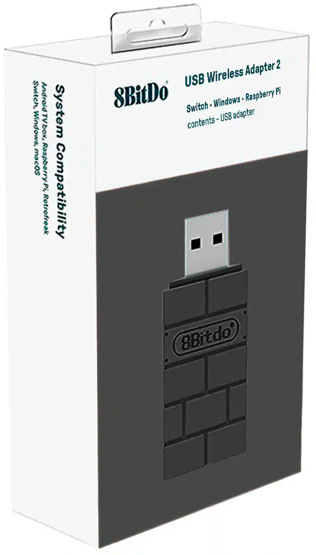 8BitDo Wireless USB Adapter Grey - Image 2