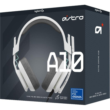 Astro A10 Gaming Headset White - Image 2