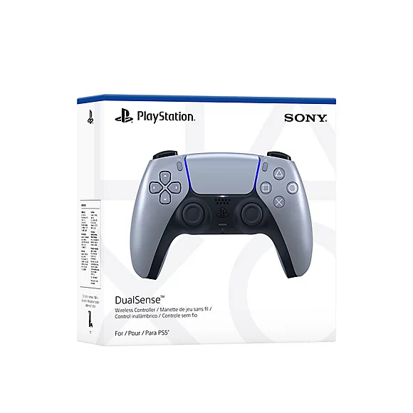 DualSenseĀ® Wireless Controller - Sterling Silver