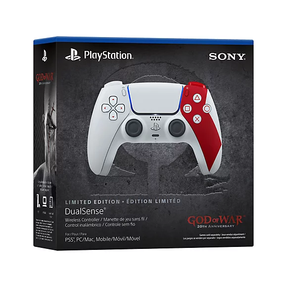 DualSense® Wireless Controller - God of War™ 20th Anniversary Limited Edition