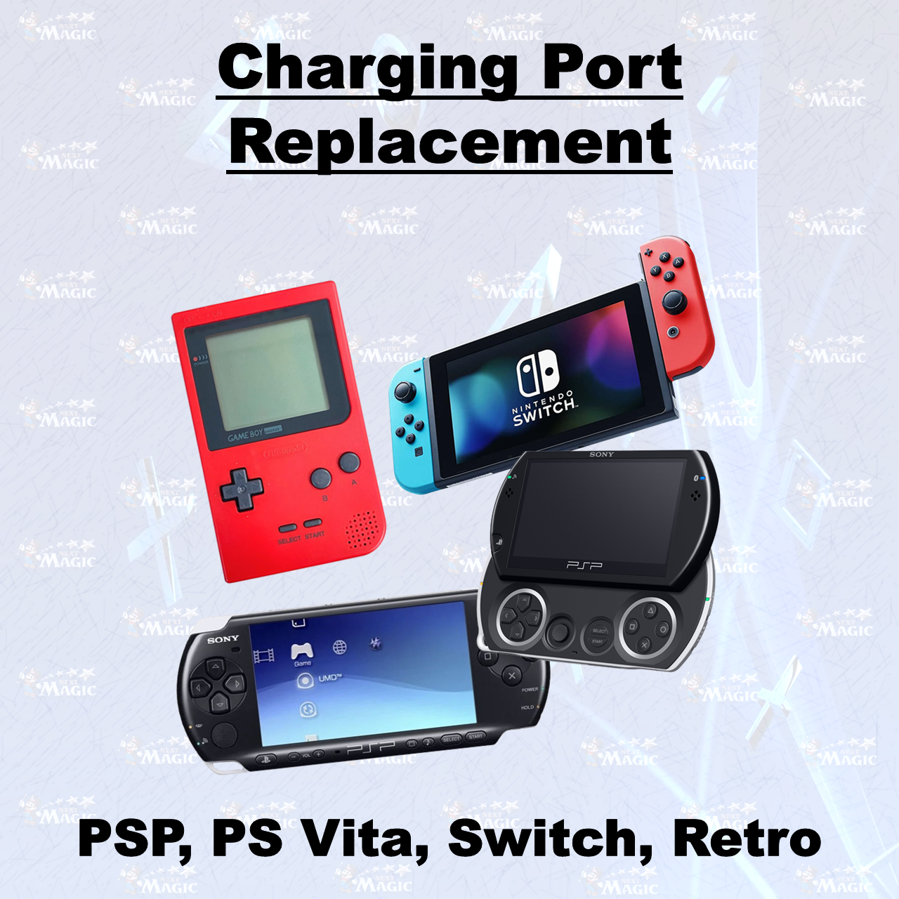 Game Console Charging Port Repair