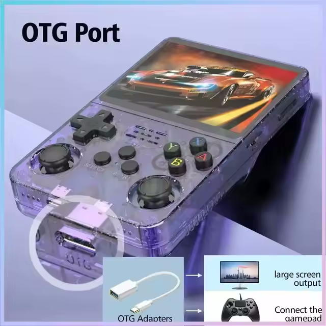 Retro R36S Handheld Video Games Console 64G - Image 4