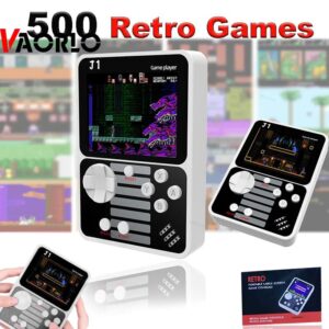 Retro handheld video games console J1