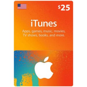 iTunes Gift Card $25 (US)