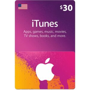iTunes Gift Card $30 (US)