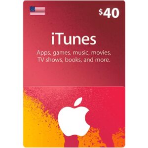 iTunes Gift Card $40 (US)