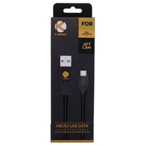 Micro USB Charger Cable for PS4 Controller 1.8M