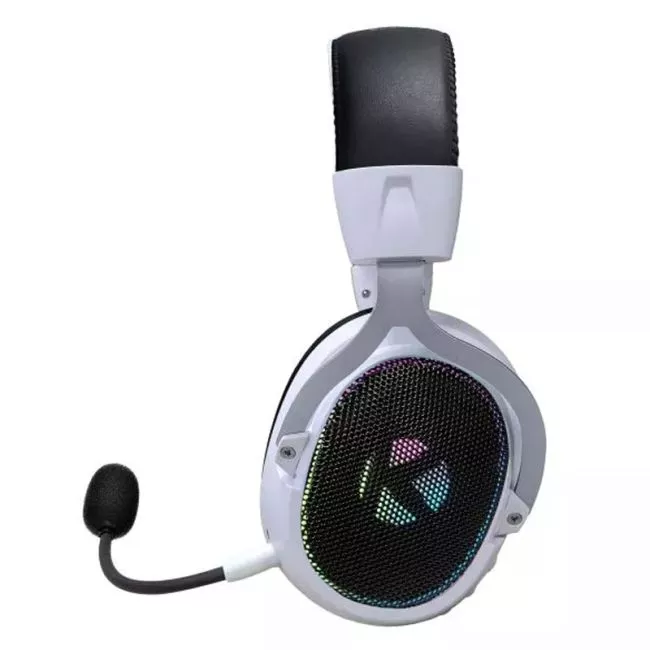 K20 Tri-Mode Connectivity Wireless Gaming Headset - Black & White - Image 2