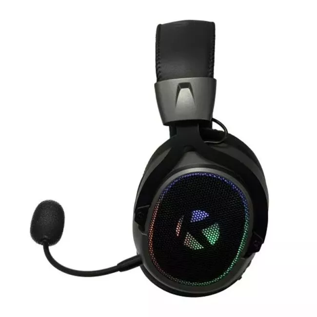 K10 Tri-Mode Connectivity Wireless Gaming Headset - Black & Grey - Image 2