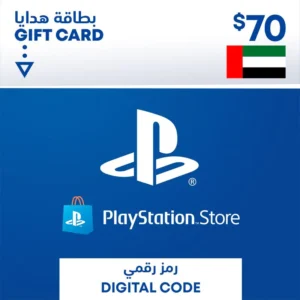 PlayStation Network Card $70 (UAE)
