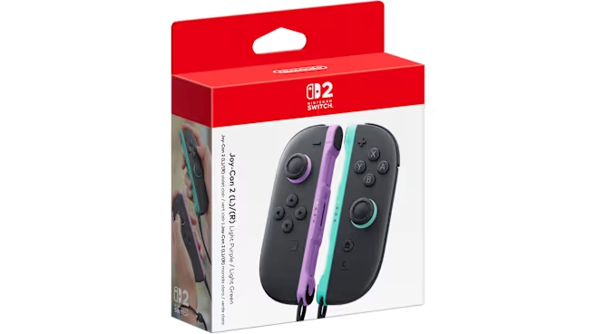 Joy-Con™ 2 (L)/(R) Light Purple / Light Green