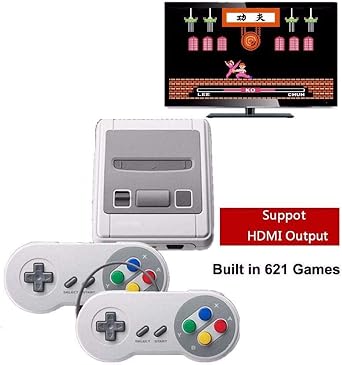 Super Mini HDMI Family TV 8 Bit SNES Video Game Console Retro Classic HDMI HD Output TV Handheld Game Player Built-in 621 Games - Image 3