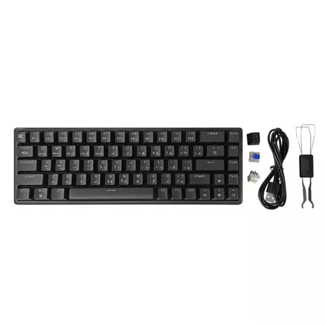 Blackshadow Tri-Mode Mechanical Gaming Keyboard K Gaming (Copy) - Image 2