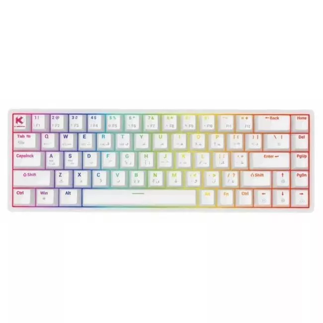 Whitecore Tri-Mode Mechanical Gaming Keyboard K Gaming - Image 2