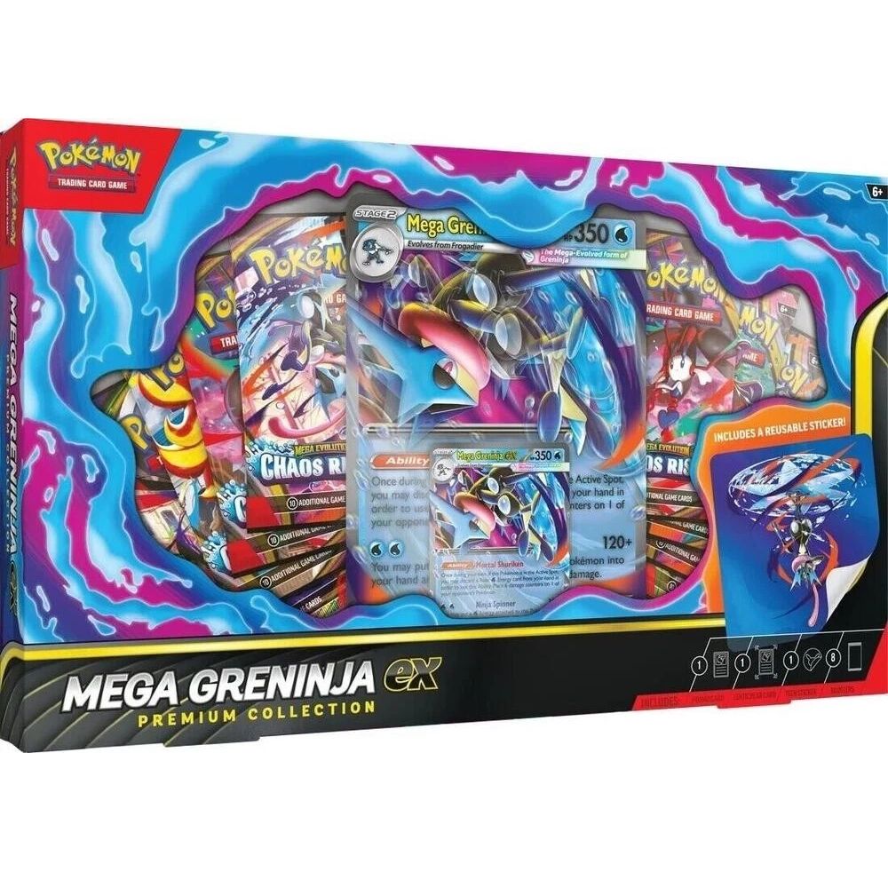 Pokemon Trading Card -Mega Greninja Ex Premium Collection