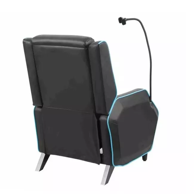 K Gaming Thunder Bolt Gamer Sofa Black/Blue (KW-GS12)