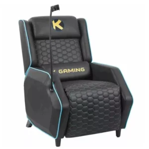 K Gaming Thunder Bolt Gamer Sofa Black/Blue (KW-GS12)