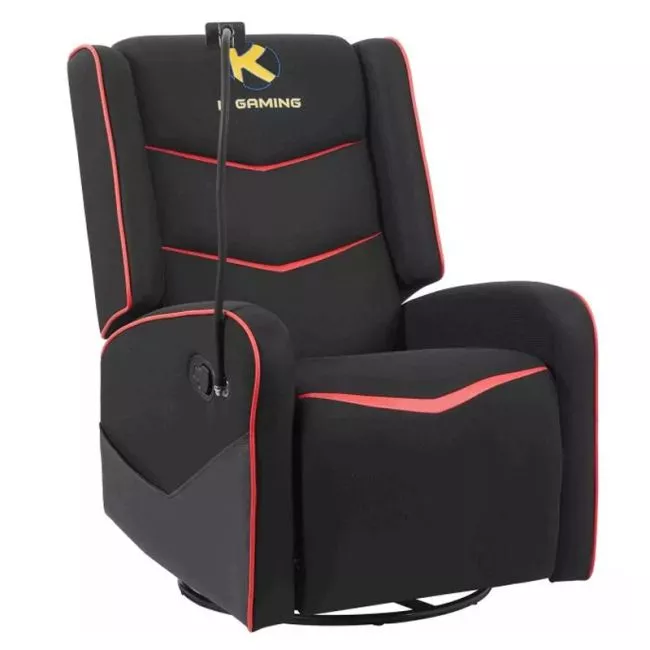 K Gaming Dominator Gamer Sofa Black/Red (KW-GS05)