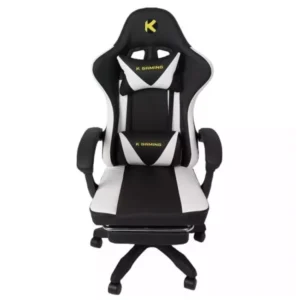 K Gaming KGS 002 – Oasis Gaming Chair (Black & White) – Large