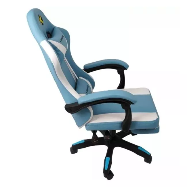 K Gaming KGS 002 – Oasis Gaming Chair (Blue & White) – Large - Image 3