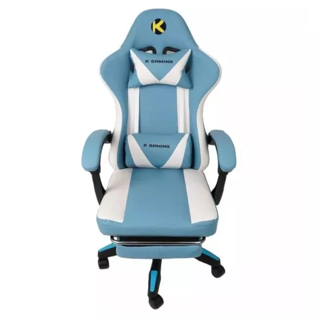 K Gaming KGS 002 – Oasis Gaming Chair (Blue & White) – Large