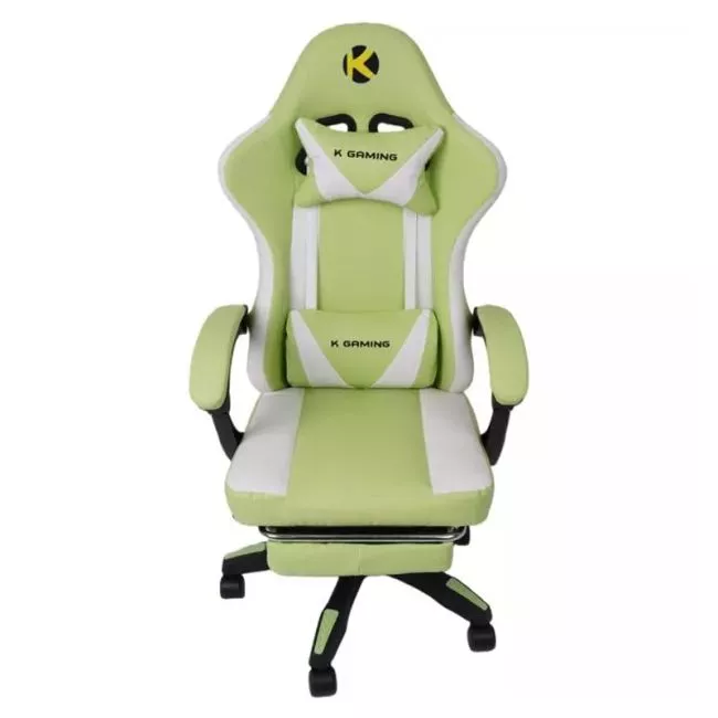 K Gaming KGS 002 – Oasis Gaming Chair (Green & White) – Large