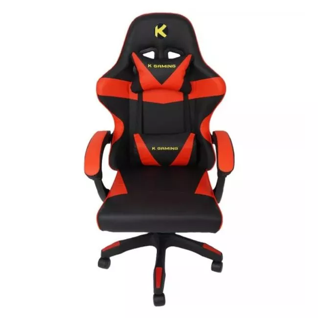 K Gaming KGS 001A – Nomad Gaming Chair (Red & Black) – Medium