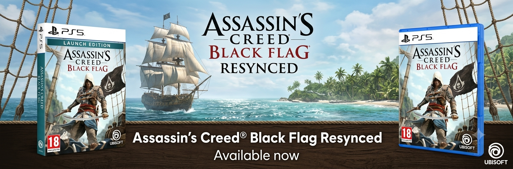 Assassin's Creed Black Flag Re-Synced banner