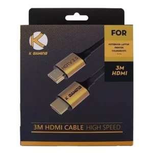K Gaming High Speed HDMI Cable 2.0 - 3M