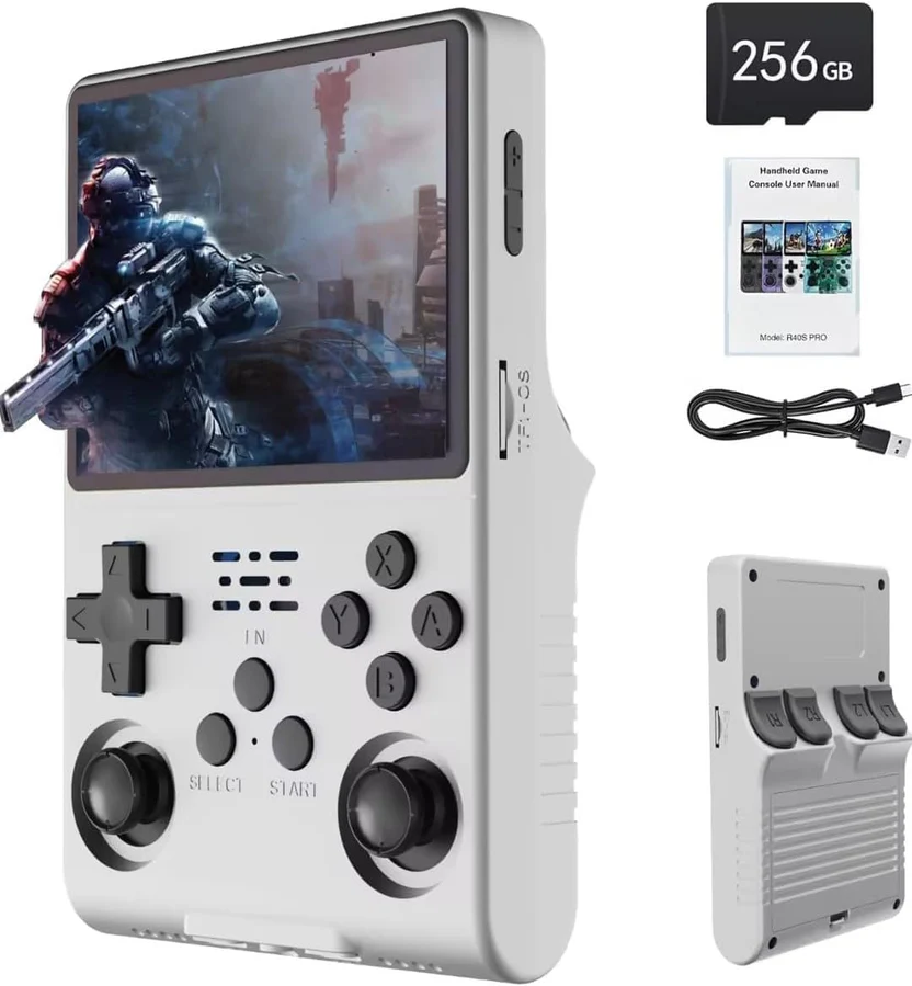 Retro R40S PRO Handheld Video Games Console 64G