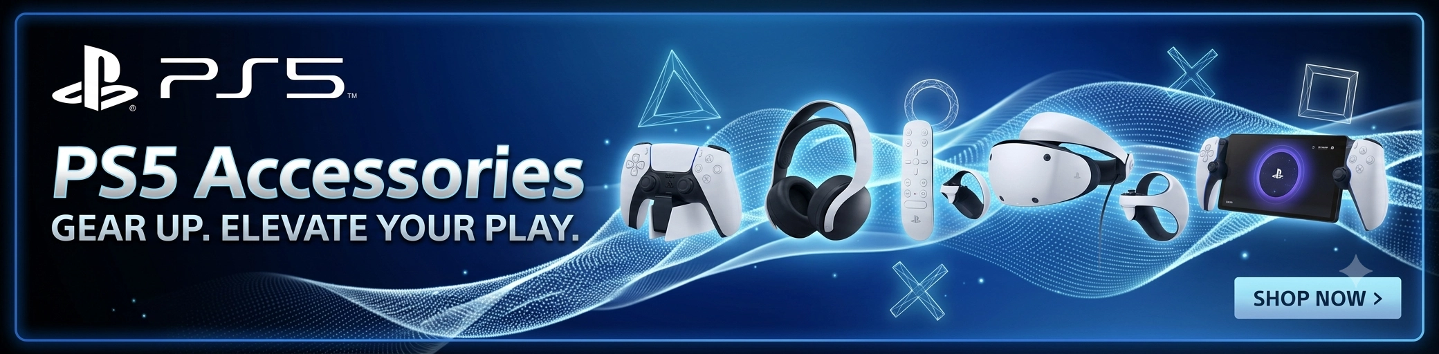 ps5 accessories banner