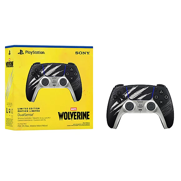 DualSense® Wireless Controller - Marvel’s Wolverine Adamantium Limited Edition - Image 5