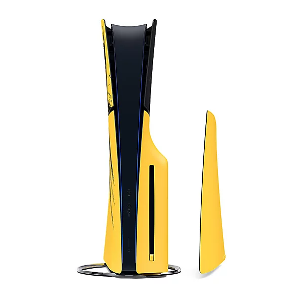 PlayStation®5 Slim Console Covers - Marvel’s Wolverine Battle Yellow Limited Edition - Image 2
